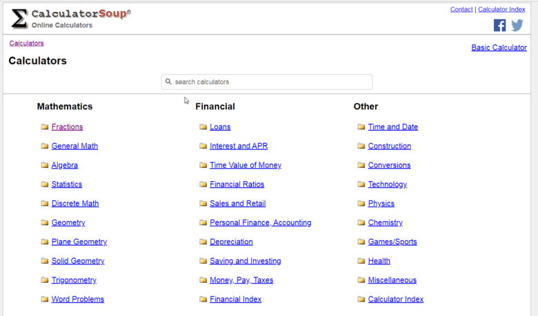 Calculator Soup: The Best Free Online Calculators