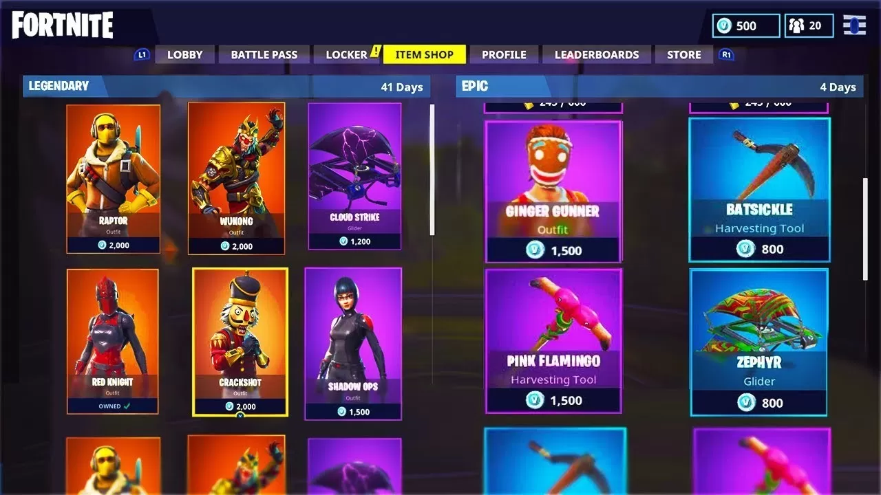 Buying Fortnite Gaming Items